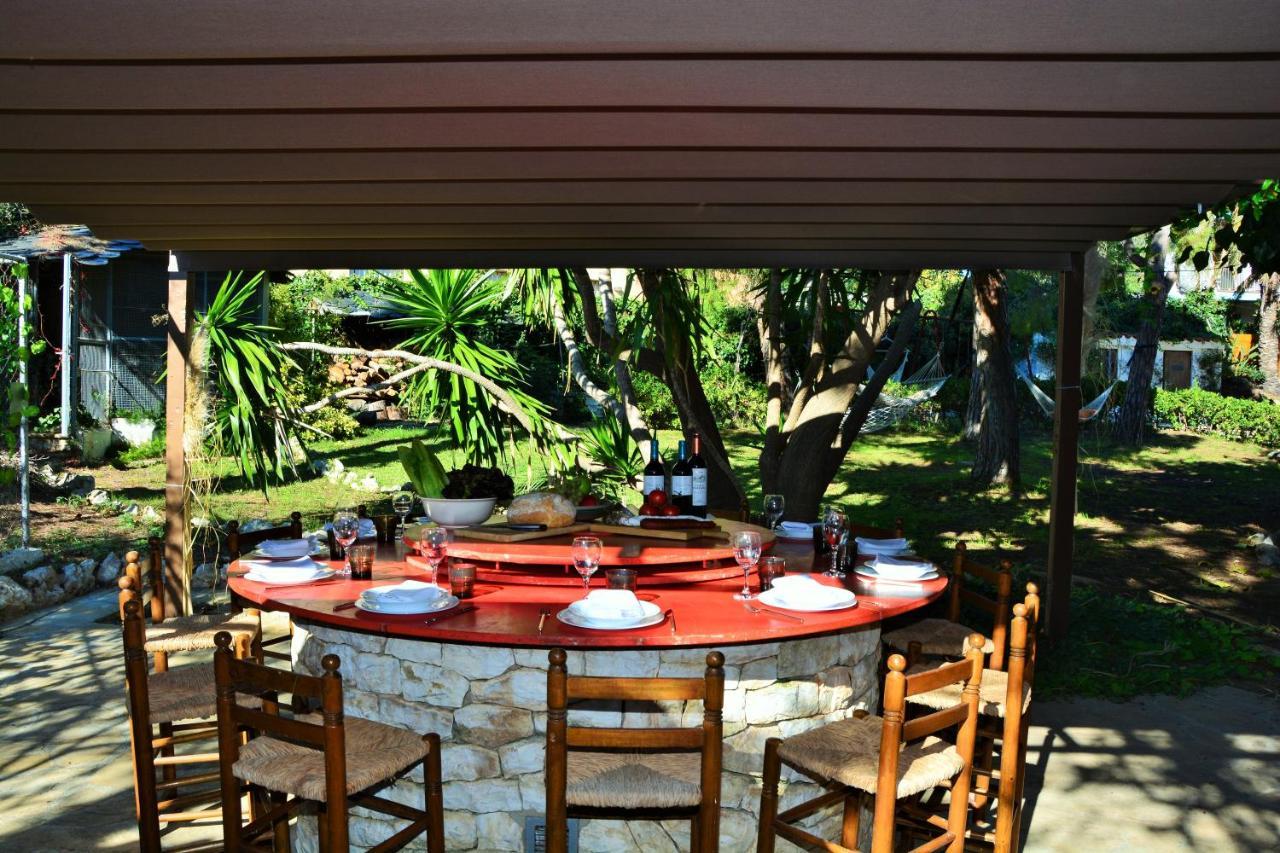 Villa Sitges El Ranch Amaizing Outdoor Areas Beaches At 5 Minutes Walk Sitges At 15 Min Drive Ac Pool Jacuzzi & Garden Xxl Calafell Eksteriør bilde